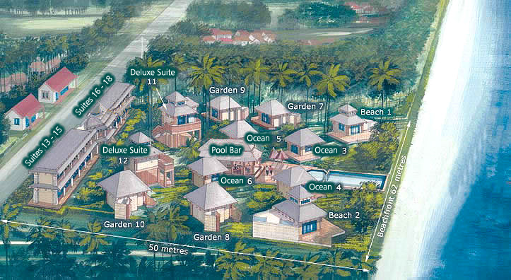 Saboey Resort Map